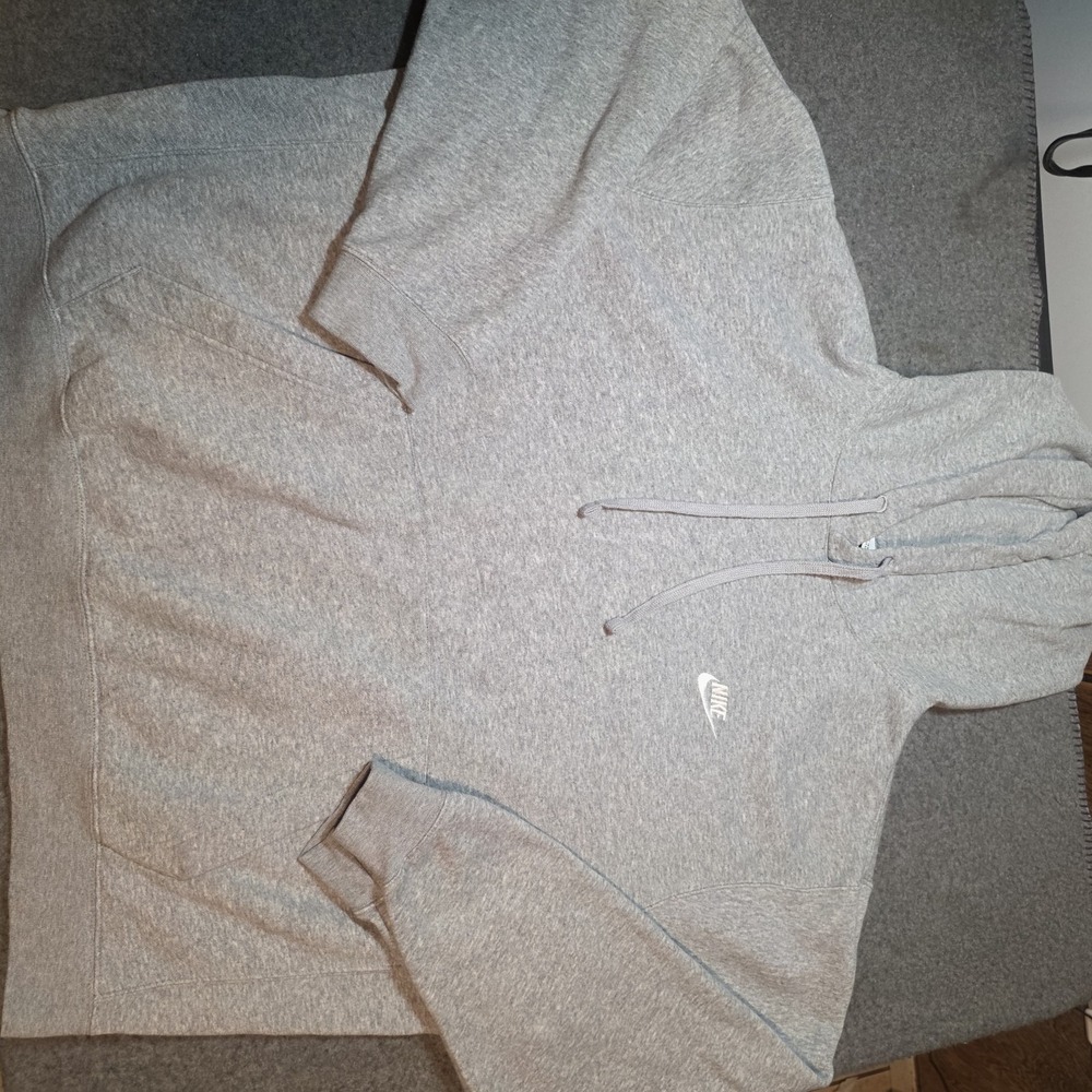 gray Nike pullover fleece hoodie Xl D2